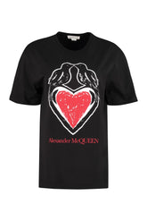 Cotton crew-neck T-shirt